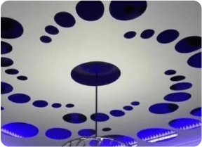 Перфорированные натяжные потолки